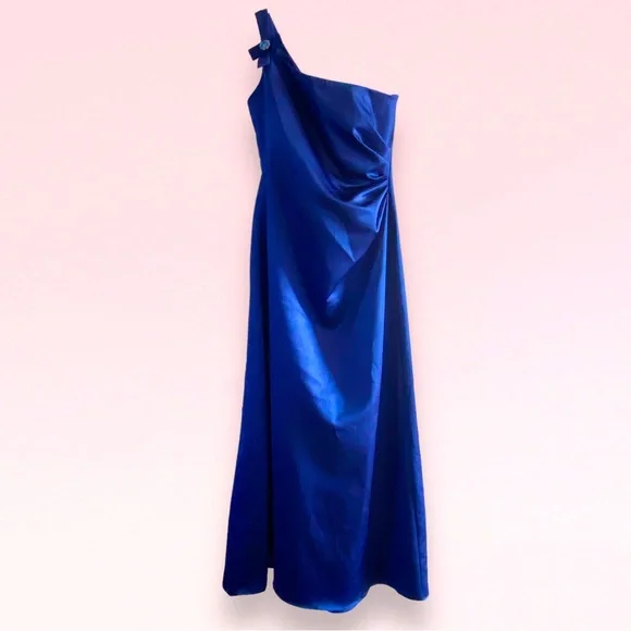 david's bridal royal blue dresses Color Alert: Sapphire Bridesmaid Dresses